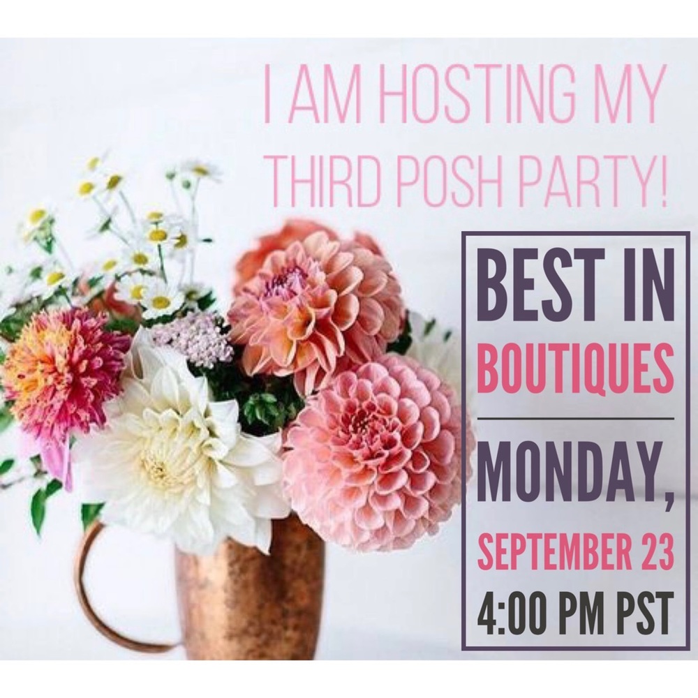 🎉💕 BEST IN BOUTIQUES! 9/23 at 4:00 PM PST! 💕🎉